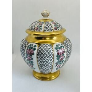 Vintage Krautheim Covered Urn Hand painted Selb Bavaria 546 Roses